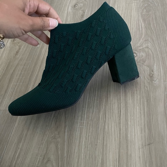 Impo stretch memory foam dark green shoes - Picture 4 of 6